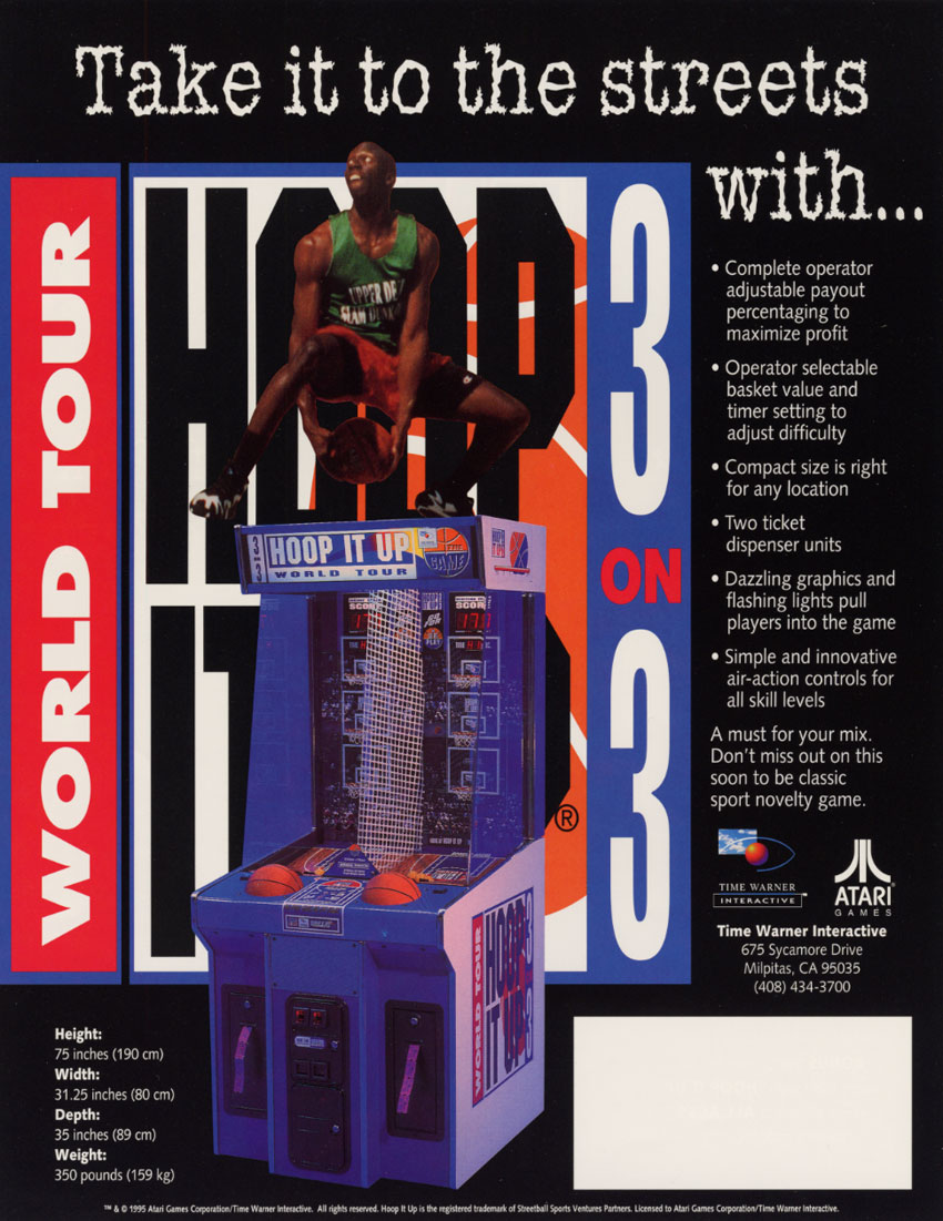 Atari Games Hoop It Up: World Tour